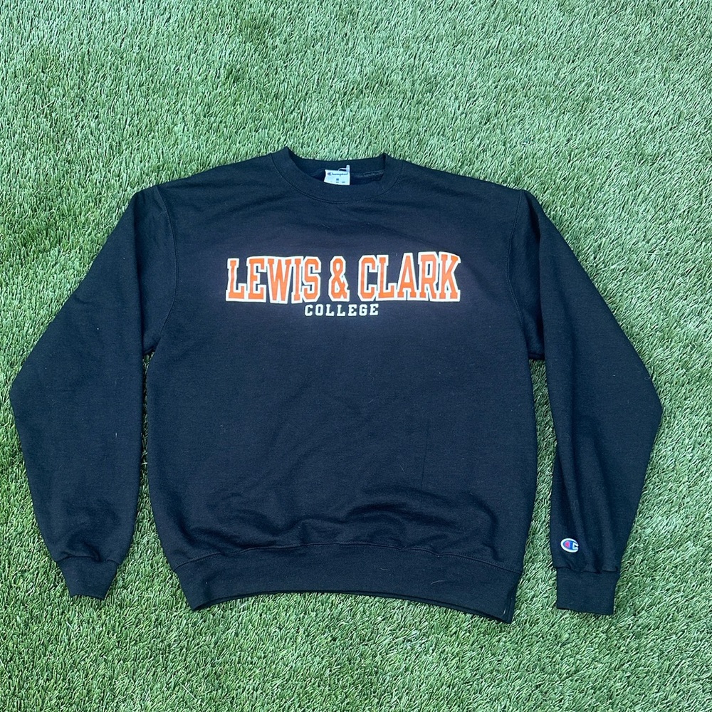 Lewis & Clark College Black Crewneck